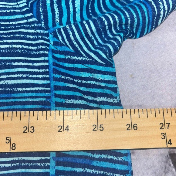 Tommy Bahama Silk Blend Short Sleeve Button Up blue Shirt Mens xl - Picture 6 of 11